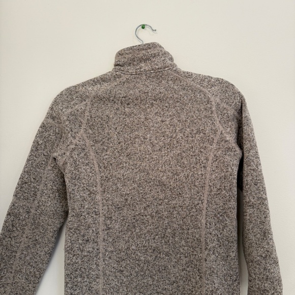 Women’s Patagonia Better Sweater Quarter Zip, Size Small, Heather Gray - Picture 2 of 4